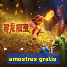 amostras gratis